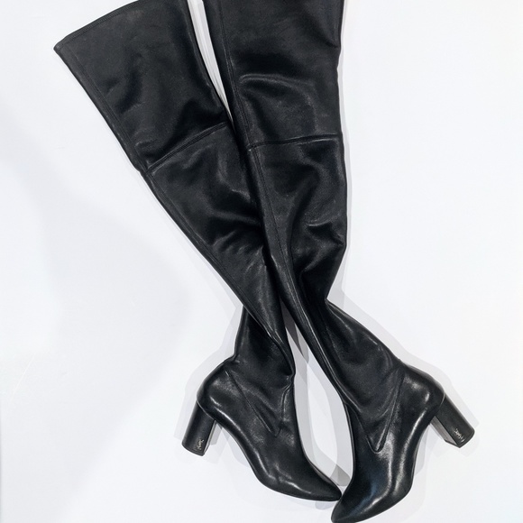 SALE!😍SAINT LAURENT🎀Loulou🎀OTK Thigh High Boots - Picture 2 of 8